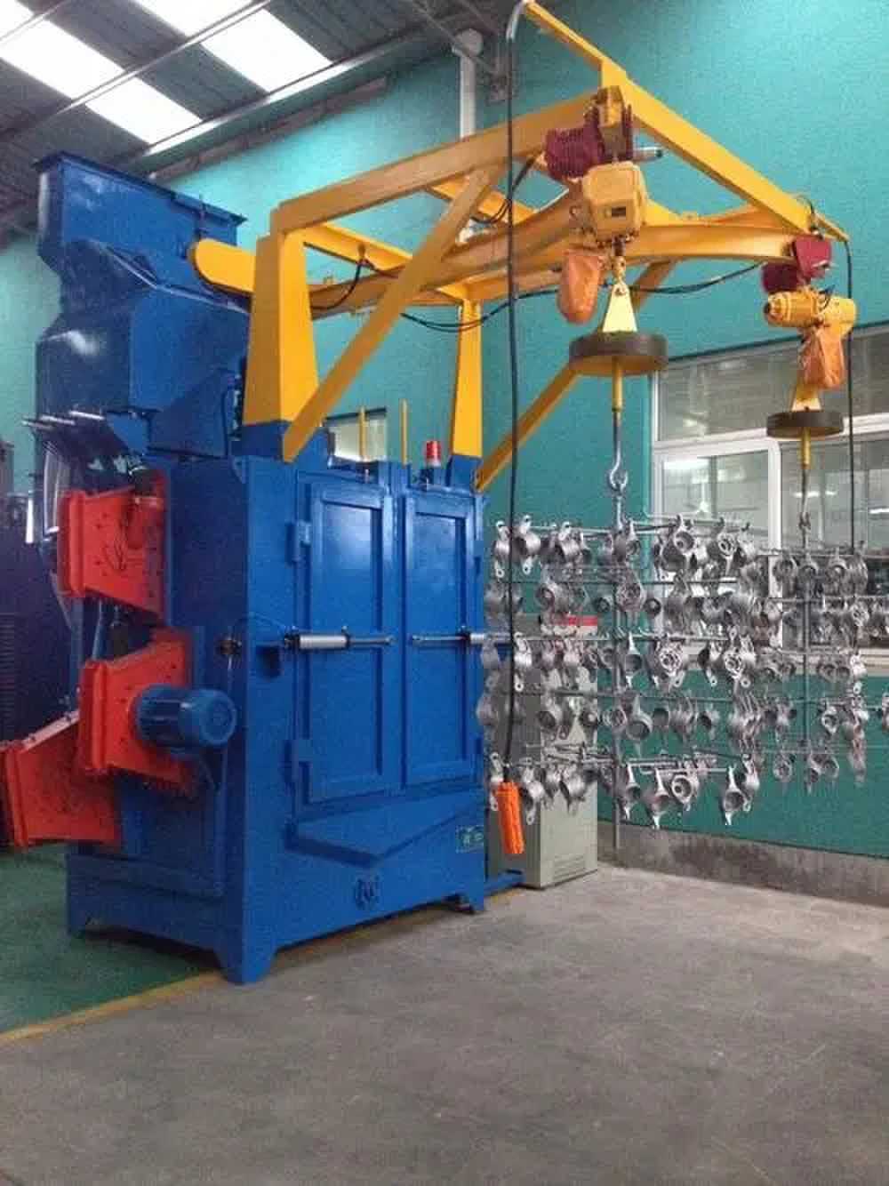 彭水环保型抛丸机自动吊钩式抛丸机